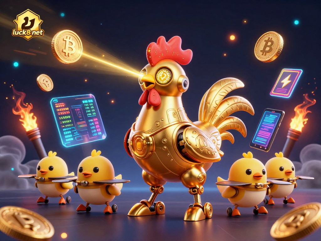 Engage with the excitement of luck8 net through a visually stunning 3D casino scene filled with dynamic game elements.