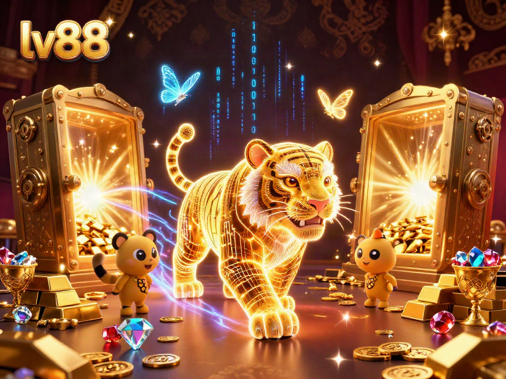 Experience thrilling wins at lv88 with vibrant casino games and golden treasures bursting around!