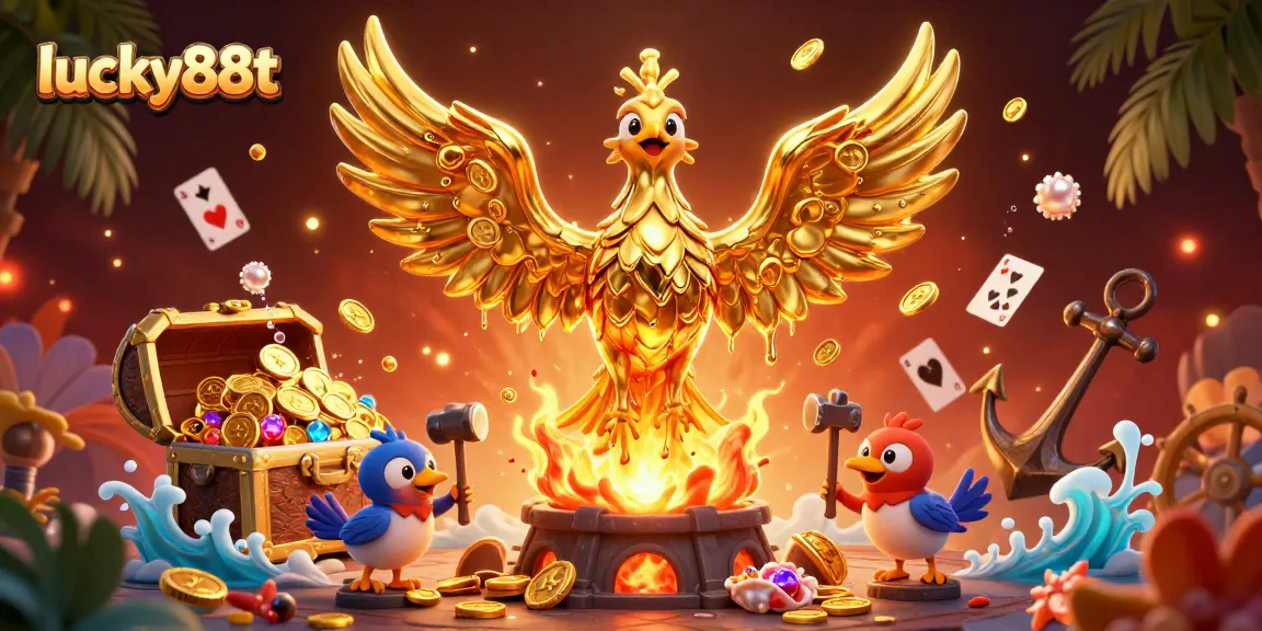 Engage in thrilling gameplay at lucky88t featuring gold phoenix and underwater treasures.