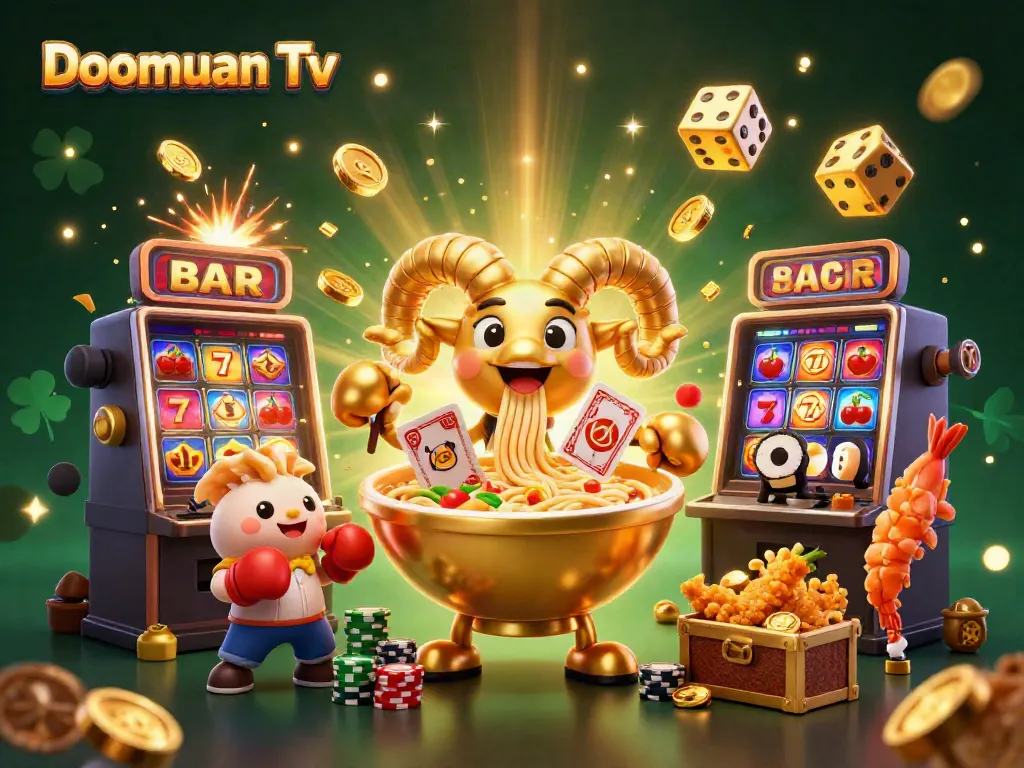 Experience the excitement of gambling with Doomuan Tv through creative fun characters in action.