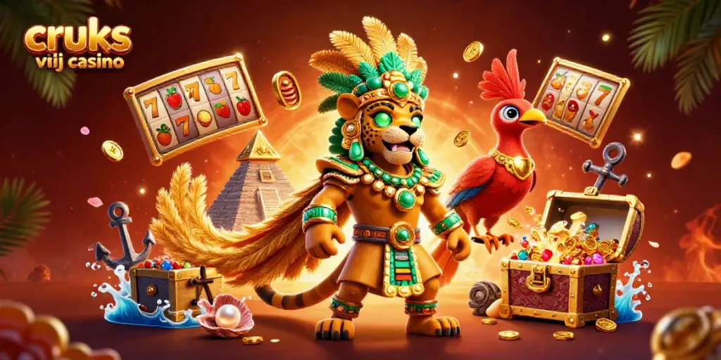 Engage with the cruks vrij casino scene showcasing vibrant 3D characters and dynamic gaming elements.