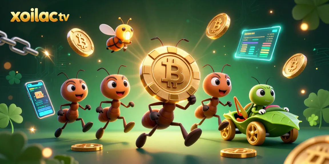 Xoilac TV enhances your gambling experience with thrilling heist featuring 3D cartoon ants and crypto elements