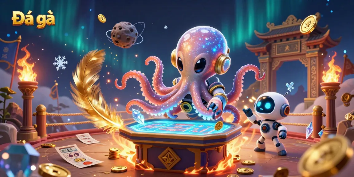 Engage in Đá gà action with vibrant alien characters in a dynamic fighting arena.