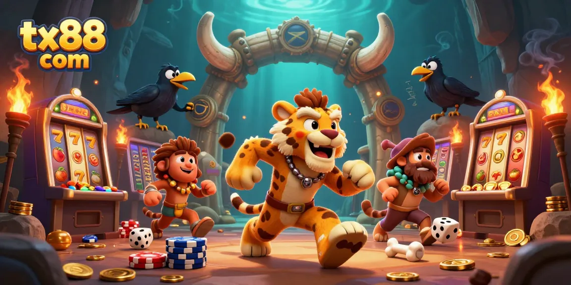 Play thrilling games at tx88 com with exciting slot machines and captivating characters!