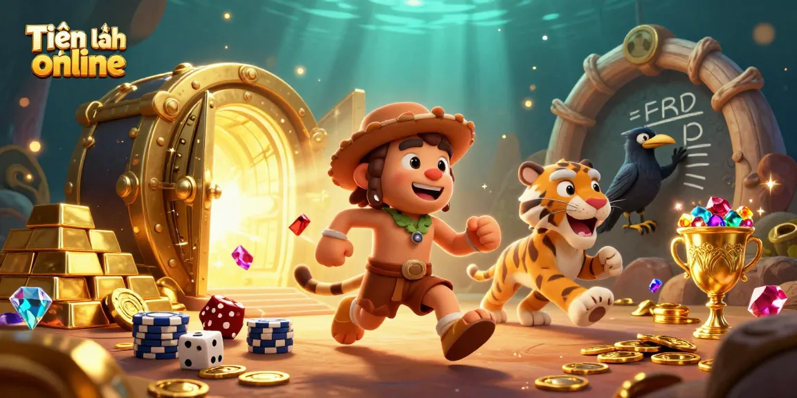 Experience the excitement of Tiến lên online with strategic card play amid a vibrant casino setting.