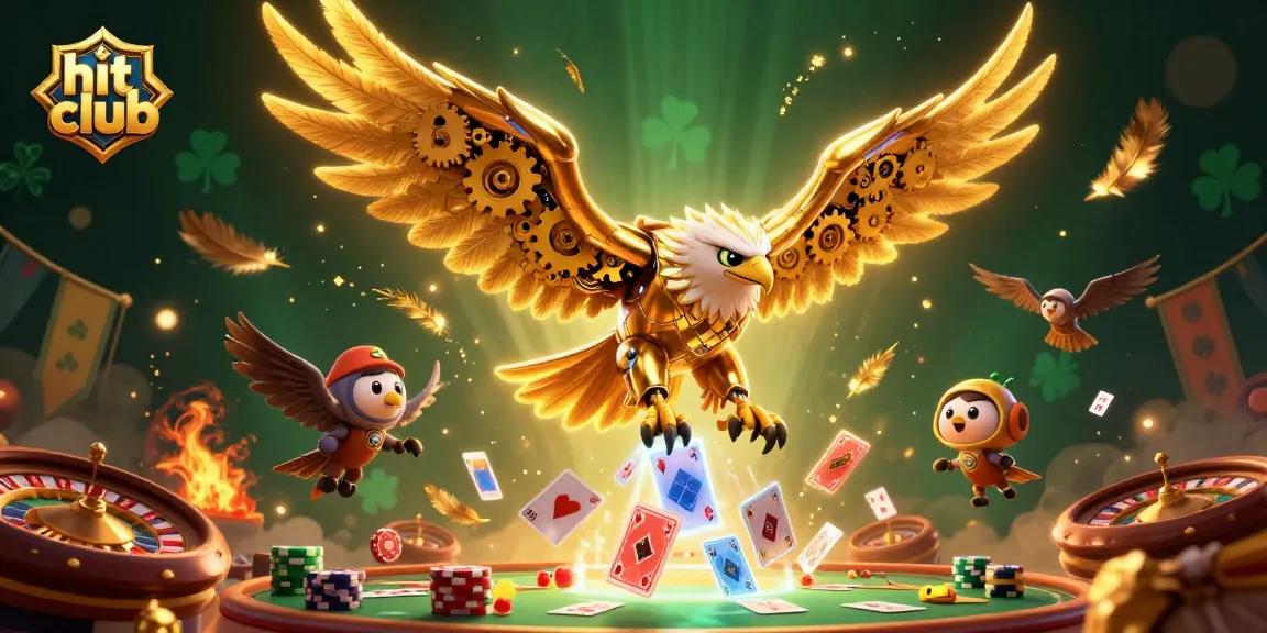 Experience the thrill of hit club gaming with a vibrant 3D casino scene showcasing dynamic action and excitement.